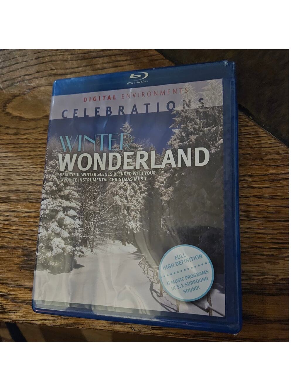 NEW! Winter Wonderland Digital Environments Celebrations Blu Ray